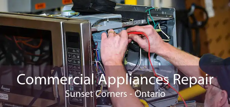 Commercial Appliances Repair Sunset Corners - Ontario