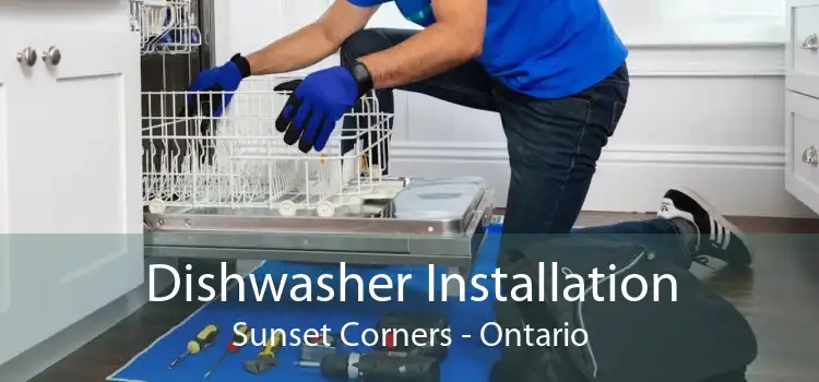 Dishwasher Installation Sunset Corners - Ontario