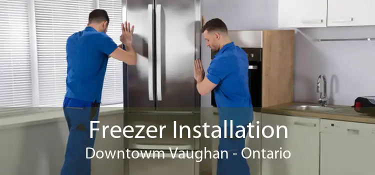 Freezer Installation Downtowm Vaughan - Ontario