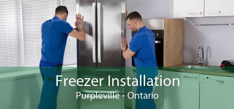Freezer Installation Purpleville - Ontario