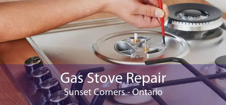 Gas Stove Repair Sunset Corners - Ontario